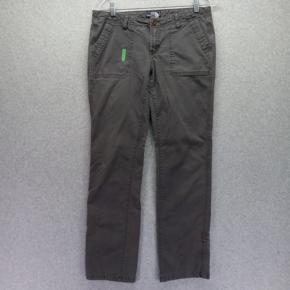 The North Face Pants Womens 6 Technical Utility‎ Trousers Stretch Outdoor Olive